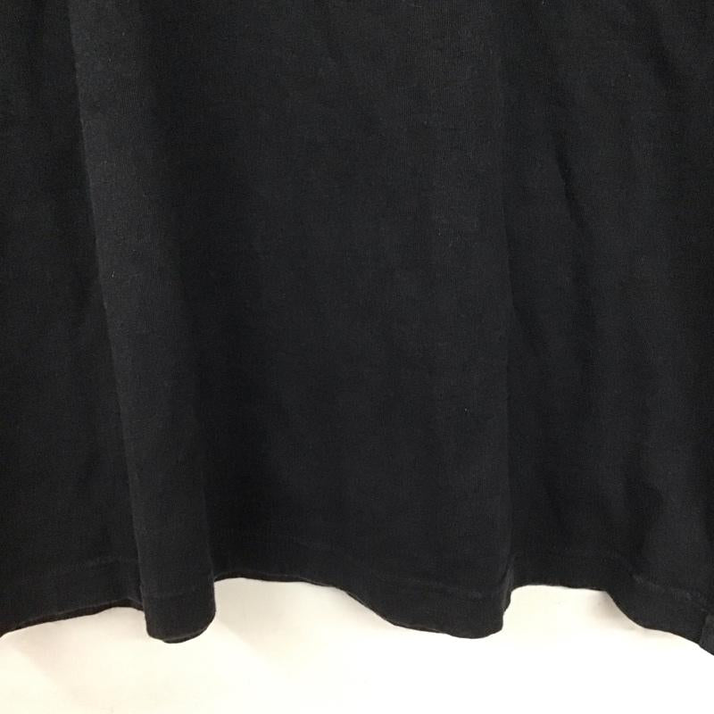 チャンピオン Champion Tシャツ 半袖 半袖カットソー プリントTシャツ クルーネックカットソー L ロゴ、文字 黒 / ブラック /  メンズ USED 古着 中古 10142570