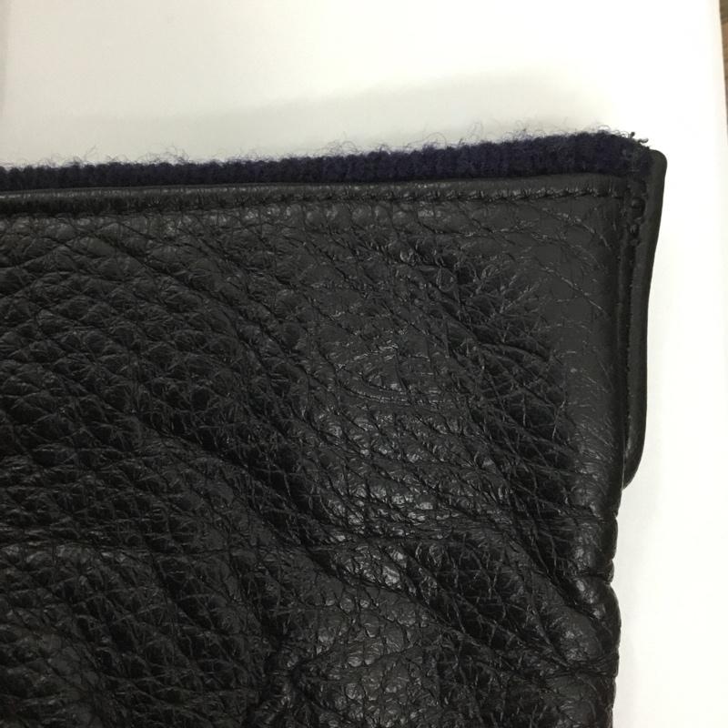 ヴィヴィアンウエストウッド Vivienne Westwood ファッション小物 手袋 レザー ワンポイント 黒 / ブラック /  メンズ USED 古着 中古 10143977