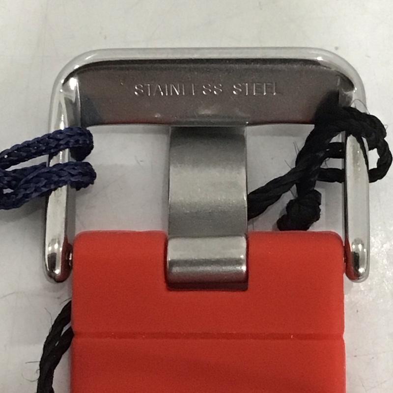フィラ FILA 腕時計 デジタル 38-105-002 ロゴ、文字 赤 / レッド /  レディース USED 古着 中古 10135263
