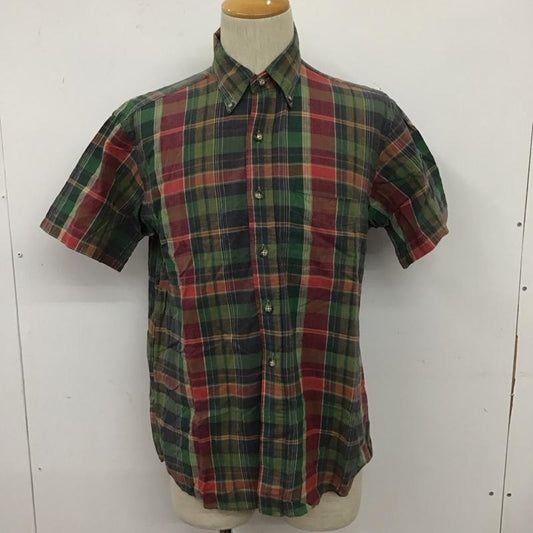 チャップスラルフローレン CHAPSRALPHLAUREN シャツ、ブラウス 半袖 半袖シャツ チェックシャツ ボタンダウンシャツ M チェック マルチカラー / マルチカラー /  メンズ USED 古着 中古 10111135