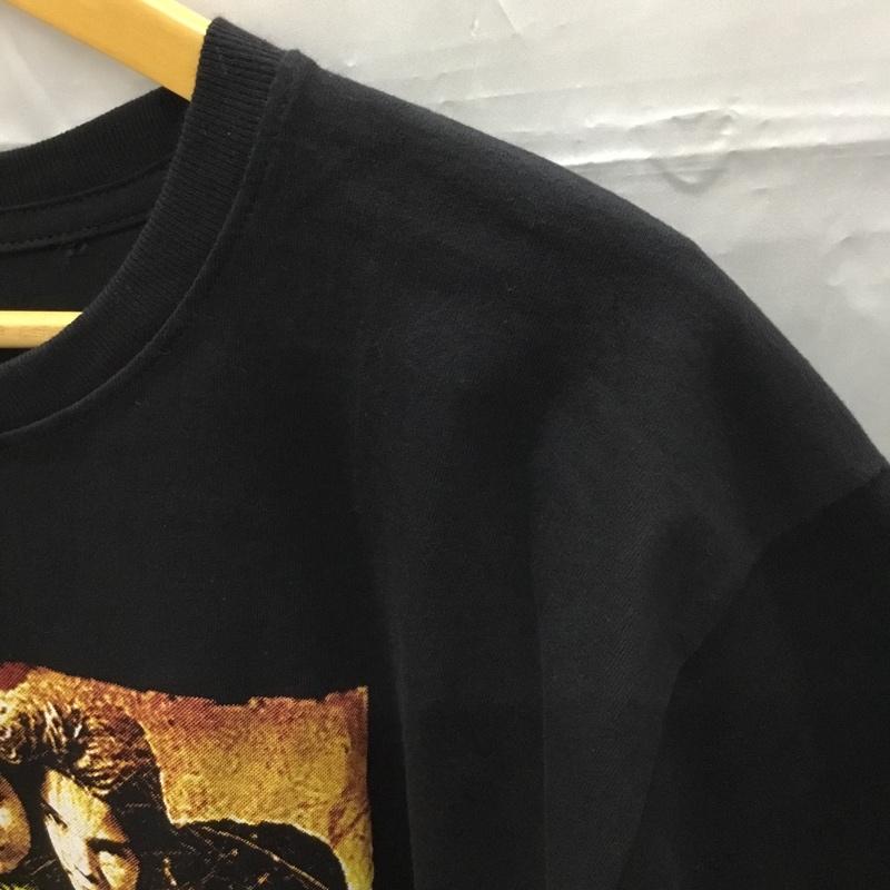 古着 USED Tシャツ 半袖 L プリント 黒 / ブラック /  メンズ USED 古着 中古 10108328