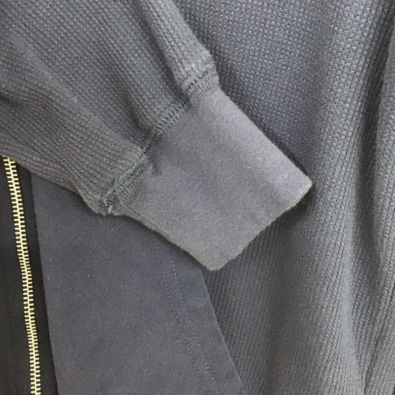 ディーゼル DIESEL パーカー 長袖 ジップアップパーカー 長袖パーカー S ロゴ、文字 紺 / ネイビー /  メンズ USED 古着 中古 10148316