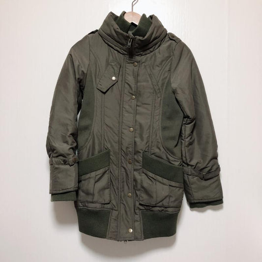 ナチュラルビューティーベーシック NATURAL BEAUTY BASIC コート コート一般 M 無地 緑 / グリーン /  レディース USED 古着 中古 10010136