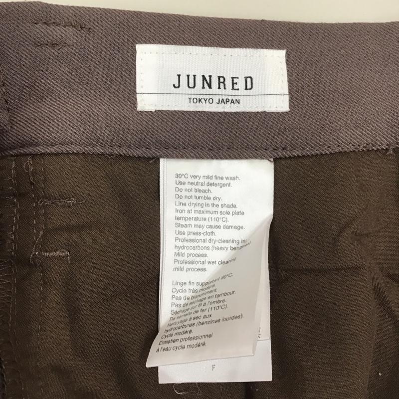 ジュンレッド JUNRed パンツ スラックス ワイドパンツ カジュアルパンツ ワークパンツ スラックス L 無地 茶 / ブラウン /  メンズ USED 古着 中古 10116896