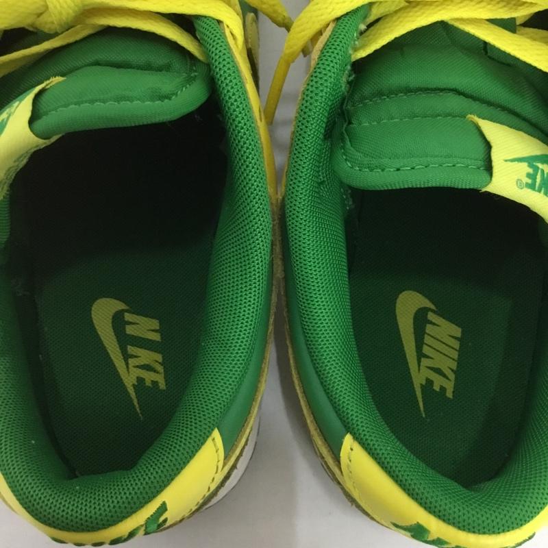 ナイキ NIKE スニーカー スニーカー DV0833-300 DUNK LOW RETRO BTTYS 28cm 28.0cm ロゴ、文字 緑 / グリーン / X 黄 / イエロー /  メンズ USED 古着 中古 10133172