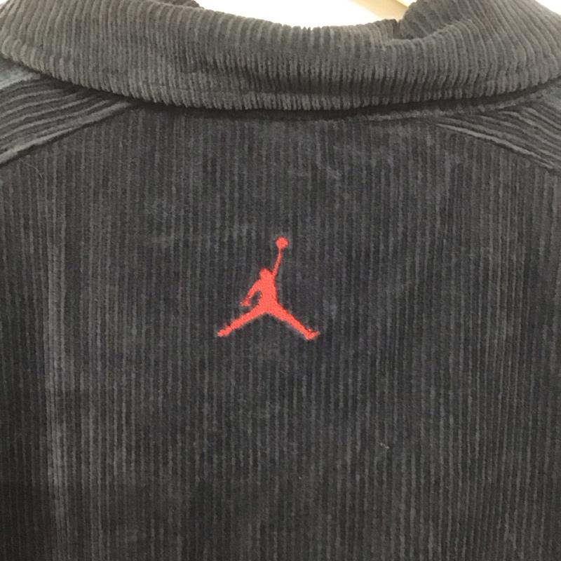 ジョーダンブランド JORDAN BRAND ジャケット、上着 ジャンパー、ブルゾン ジップアップジャケット コーデュロイジャケット スポーツウェア XXL ロゴ、文字 紺 / ネイビー /  メンズ USED 古着 中古 10139049