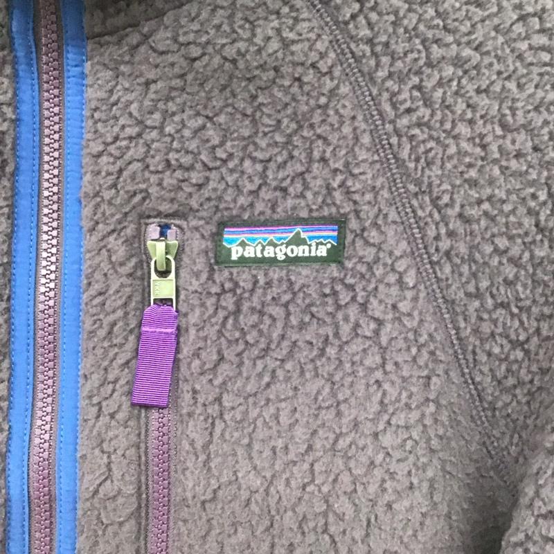 パタゴニア patagonia ジャケット、上着 ジャンパー、ブルゾン 22801fa20 レトロパイルジャケット ジップアップフリースジャケット M ロゴ、文字 紫 / パープル /  メンズ USED 古着 中古 10148025