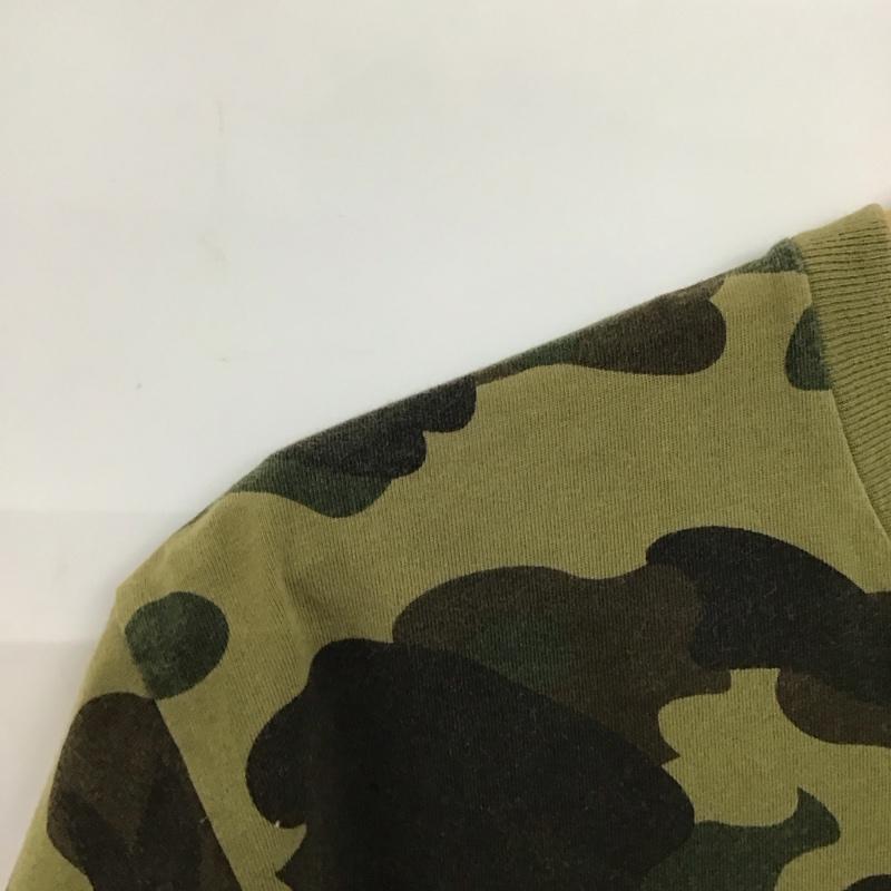 アベイシングエイプ A BATHING APE Tシャツ 半袖 半袖カットソー プリントTシャツ クルーネックカットソー L プリント マルチカラー / マルチカラー /  メンズ USED 古着 中古 10150592