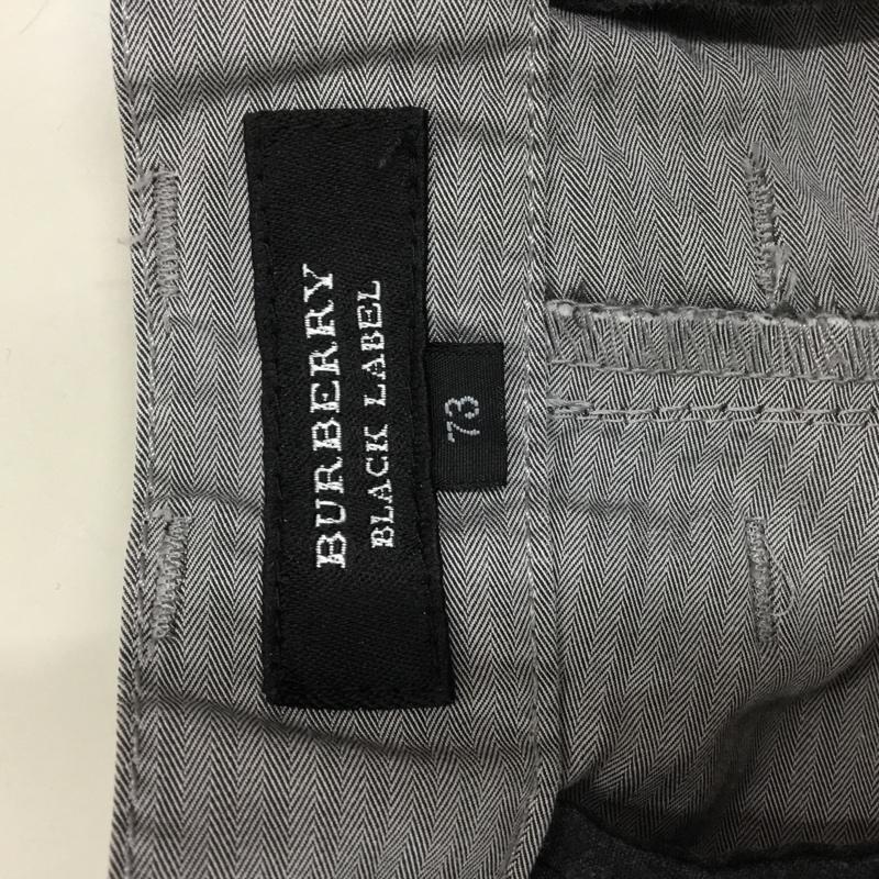 バーバリーブラックレーベル BURBERRY BLACK LABEL パンツ スラックス スラックス ストライプパンツ スリムパンツ カジュアルパンツ ストライプ 灰 / グレー /  メンズ USED 古着 中古 10117707