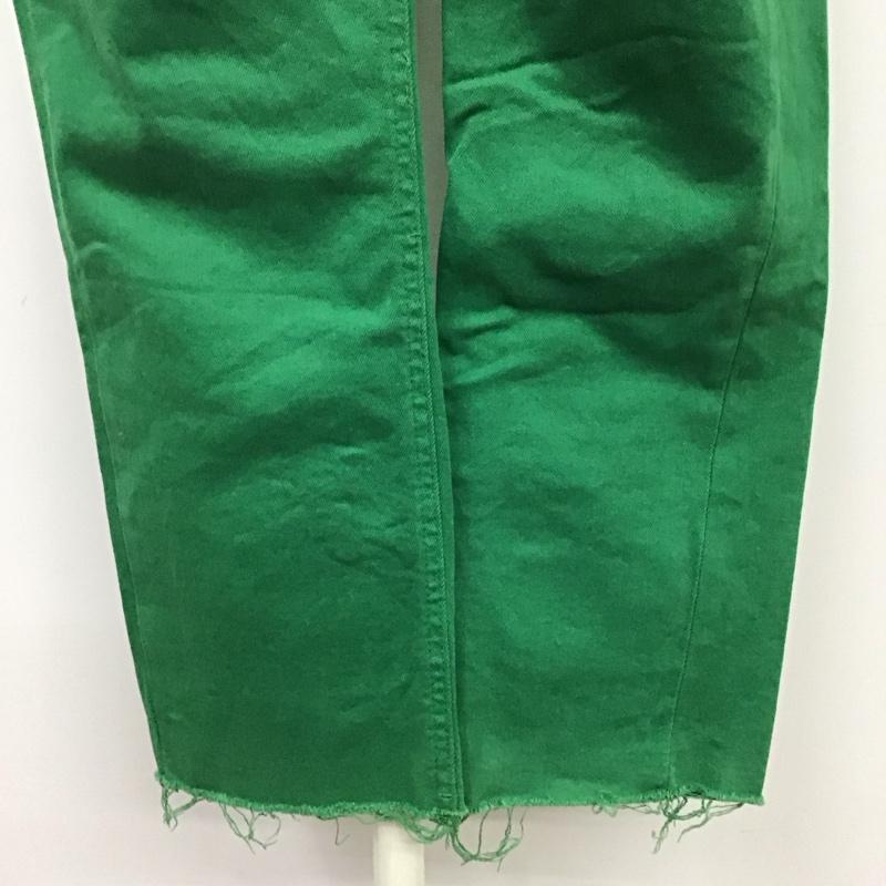 ザラ ZARA パンツ デニム、ジーンズ カラージーンズ 無地 緑 / グリーン /  レディース USED 古着 中古 10118743