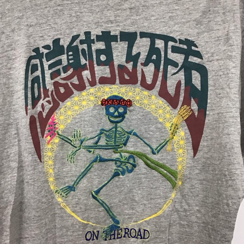 マッシュ MASH Tシャツ 半袖 半袖カットソー プリントTシャツ クルーネックカットソー XL プリント 白 / ホワイト /  メンズ USED 古着 中古 10129999