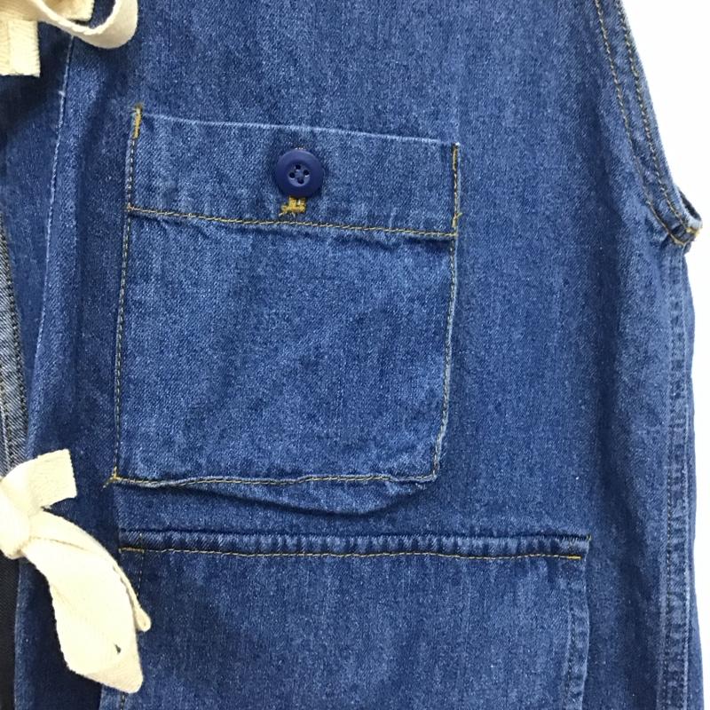 ニコアンド niko and... ベスト ベスト NKN32703AD C1風 デニムベスト FREE 無地 インディゴ / インディゴ /  レディース USED 古着 中古 10133385