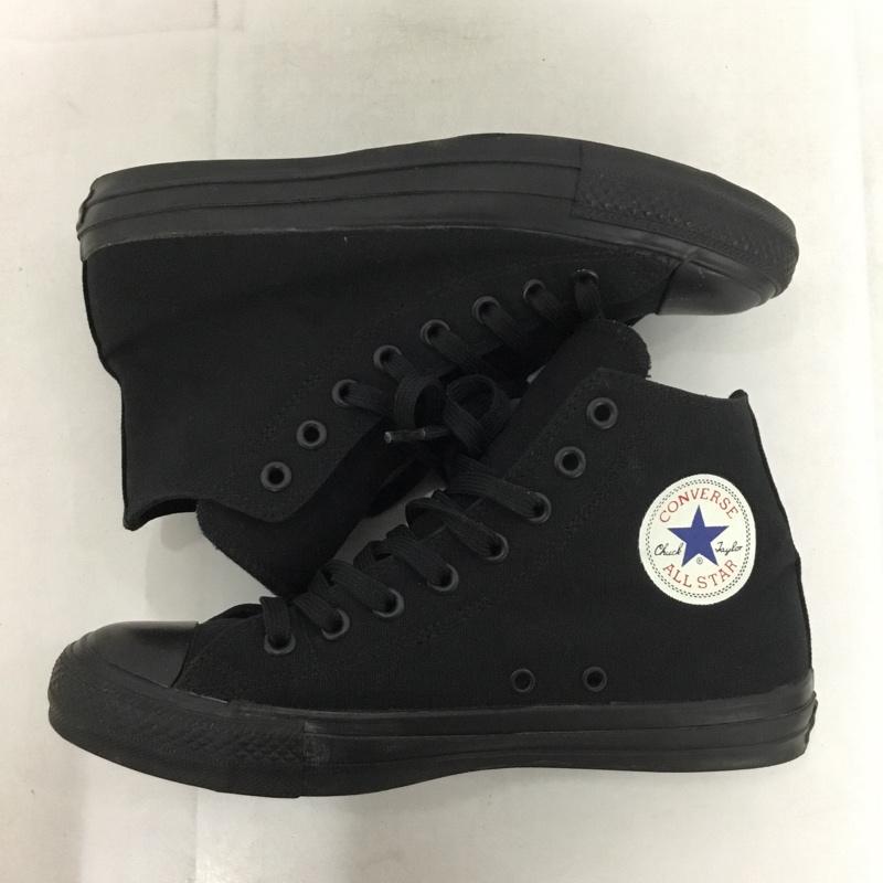 コンバース CONVERSE スニーカー スニーカー 1CK810 ALL STAR 100 スリップ M HI 25.5cm 25.5cm ロゴ、文字 黒 / ブラック /  メンズ USED 古着 中古 10149227