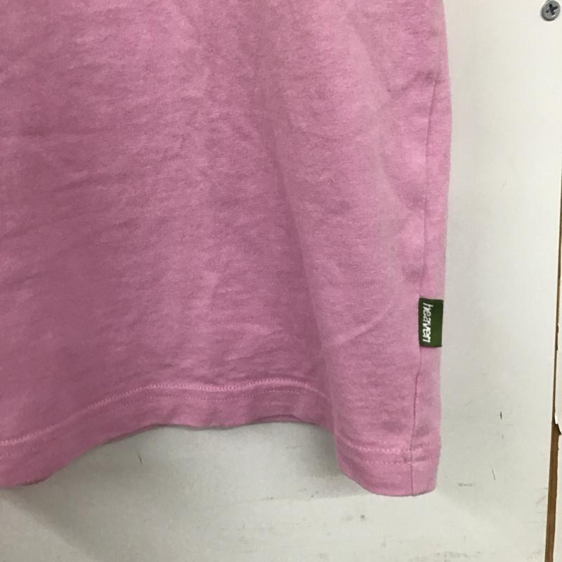 ヘブンバイマークジェイコブス heaven BY MARC JACOBS Tシャツ 半袖 半袖カットソー プリントTシャツ クルーネックカットソー M ロゴ、文字 桃 / ピンク /  メンズ USED 古着 中古 10142637