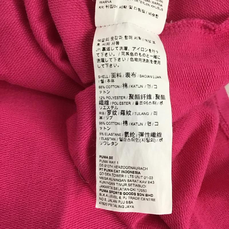 プーマ PUMA Tシャツ 半袖 845207-13 REBEL RELOAD クルーネック L ロゴ、文字 桃 / ピンク /  レディース USED 古着 中古 10120050
