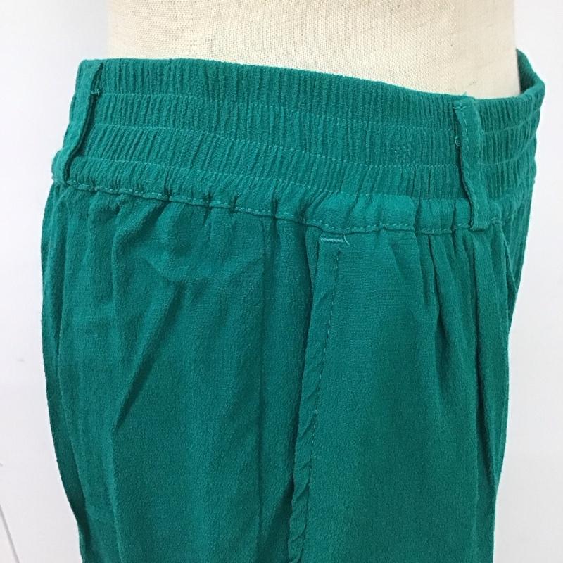 フリークスストア FREAK S STORE ボトムス ボトムス 213-3444 イージーパンツ カラーパンツ FREE 無地 緑 / グリーン /  レディース USED 古着 中古 10114948