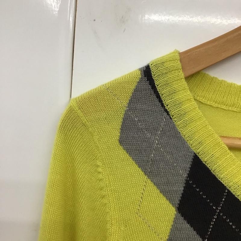 ローリーズファーム LOWRYS FARM ニット、セーター 長袖 長袖 M プリント マルチカラー / マルチカラー /  レディース USED 古着 中古 10117904