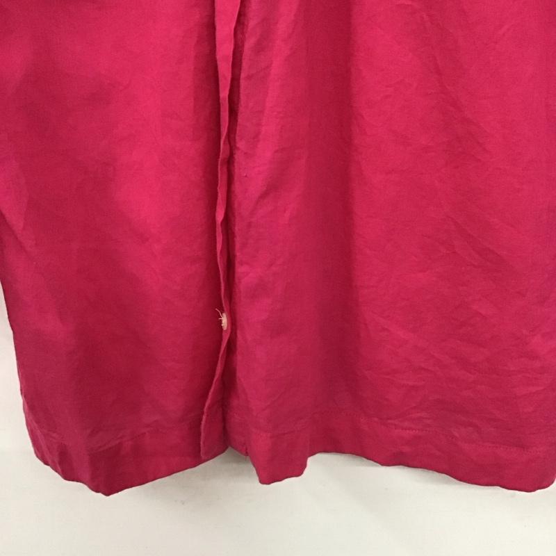 ニコアンド niko and... シャツ、ブラウス 長袖 M 無地 桃 / ピンク /  レディース USED 古着 中古 10132768