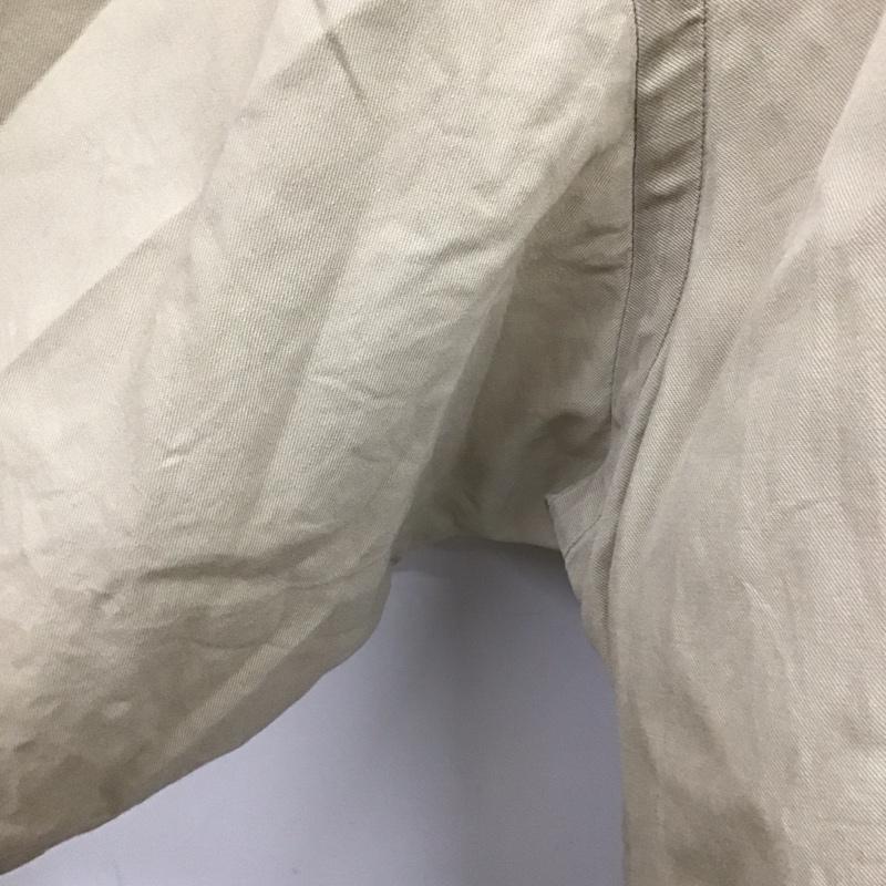 ラルフローレン RALPHLAUREN シャツ、ブラウス 長袖 長袖シャツ カラーシャツ 長袖カットソー ボタンダウンシャツ XL ロゴ、文字 ベージュ / ベージュ /  メンズ USED 古着 中古 10117272