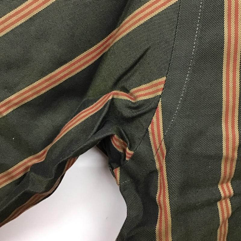 ブルックスブラザーズ BROOKS BROTHERS シャツ、ブラウス 長袖 長袖シャツ ストライプシャツ ボタンダウンシャツ M ストライプ カーキ / カーキ /  メンズ USED 古着 中古 10131166