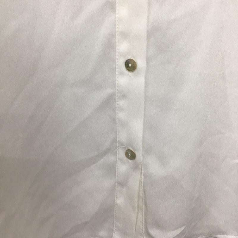 ザラ ZARA シャツ、ブラウス 長袖 L 無地 白 / ホワイト /  レディース USED 古着 中古 10133329