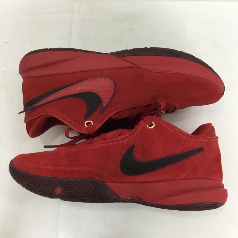 ナイキ NIKE スニーカー スニーカー DV1190 600 LEBRON 20 EP 27.5cm 箱有 27.5cm ワンポイント 赤 / レッド / X 黒 / ブラック /  メンズ USED 古着 中古 10136361