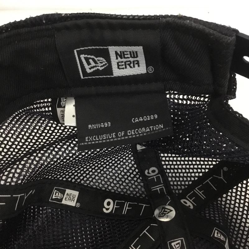 ニューエラ NEW ERA 帽子 キャップ NY ニューヨークヤンキース 9FIFTY メッシュ ロゴ、文字 紺 / ネイビー /  メンズ USED 古着 中古 10140430
