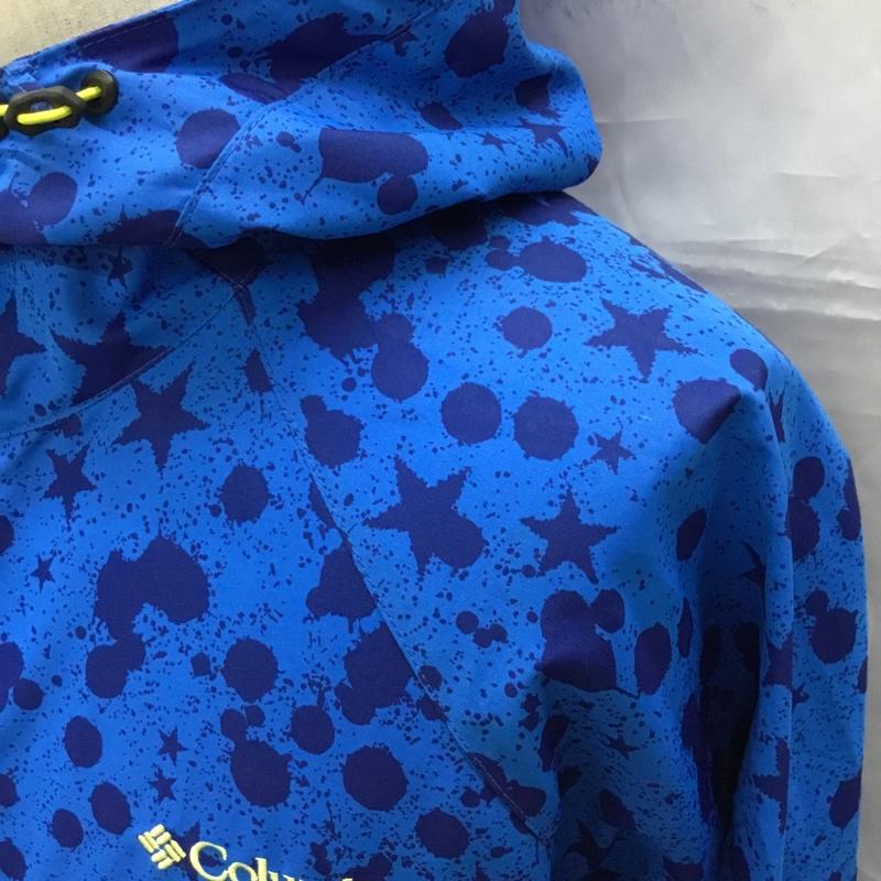 コロンビア Columbia ジャケット、上着 ジャンパー、ブルゾン マウンテンパーカー M 総柄 青 / ブルー / X 紺 / ネイビー / X 黄 / イエロー /  メンズ USED 古着 中古 10109261