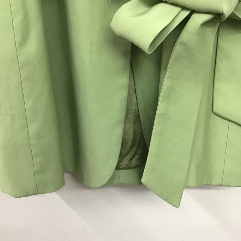 ザラ ZARA ベスト ベスト 7760 816 508 ジレ ロング丈 S 無地 薄緑 / ライトグリーン /  レディース USED 古着 中古 10139235