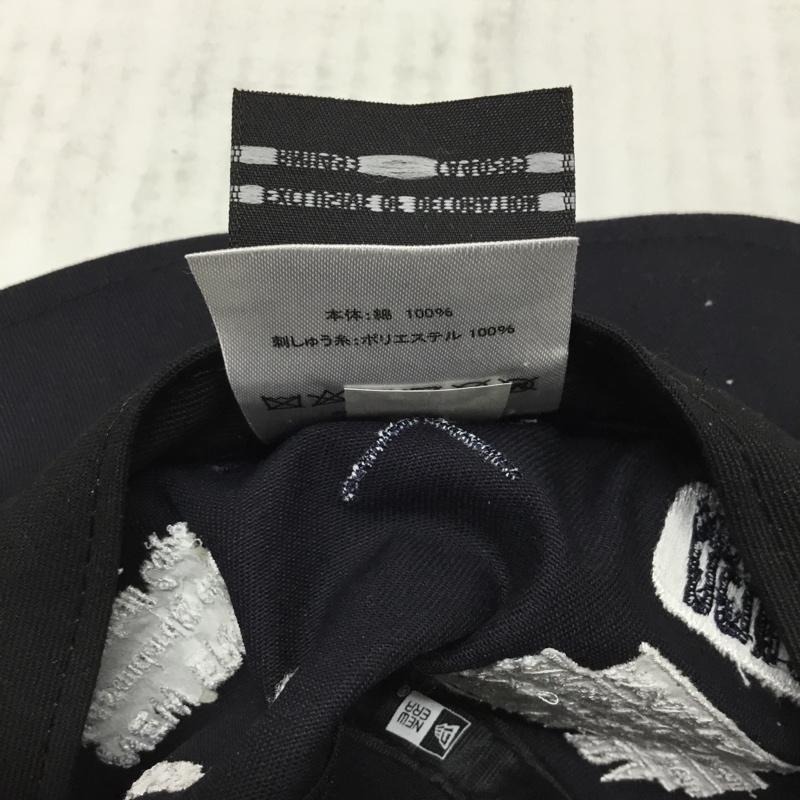 ニューエラ NEW ERA 帽子 ハット バケットハット ロゴ 刺繍 紺 / ネイビー /  メンズ USED 古着 中古 10111055