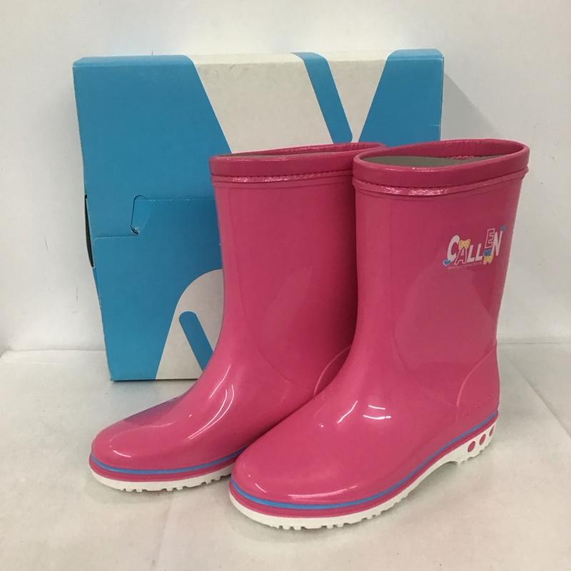 アキレス achilles シューズ シューズ OCB 0590 キッズ レインブーツ レインシューズ 長靴 箱有 20cm 20.0cm ロゴ、文字 桃 / ピンク /  ガールズ USED 古着 中古 10135277