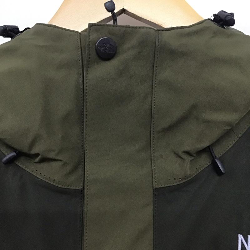 ザノースフェイス THE NORTH FACE ジャケット、上着 ジャンパー、ブルゾン np15105 マウンテンジャケット ジップアップジャケット アウター L ロゴ、文字 カーキ / カーキ /  メンズ USED 古着 中古 10140124