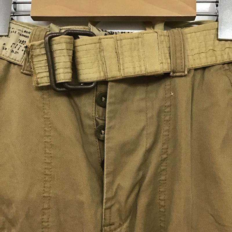アバクロンビーアンドフィッチ ABERCROMBIE&FITCH パンツ ワークパンツ、ペインターパンツ ワイドパンツ カジュアルパンツ ワークパンツ ミリタリーパンツ L 無地 茶 / ブラウン /  メンズ USED 古着 中古 10139880