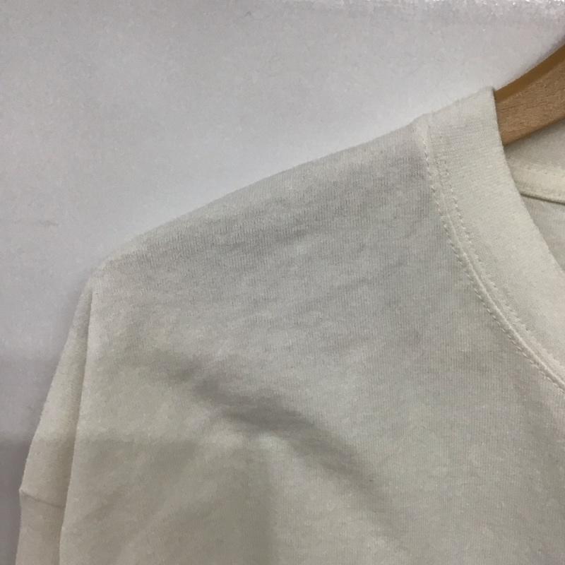 コブマスター COBMASTER Tシャツ 長袖 長袖カットソー プリントカットソー クルーネック 40 プリント 白 / ホワイト /  メンズ USED 古着 中古 10142886