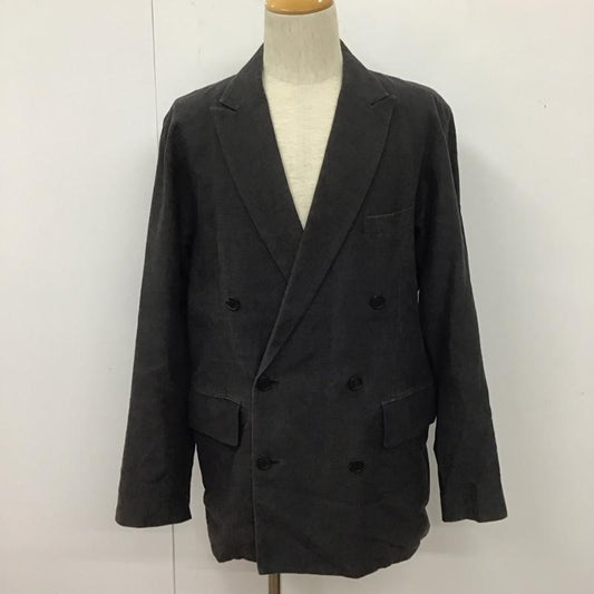ポートバイアーク PORT BY ARK ジャケット、上着 ジャケット、ブレザー PO11-J002 DoubleBreastedJacketHerringbone カジュアルパンツ ダブルジャケット 2 無地 灰 / グレー /  メンズ USED 古着 中古 10109798
