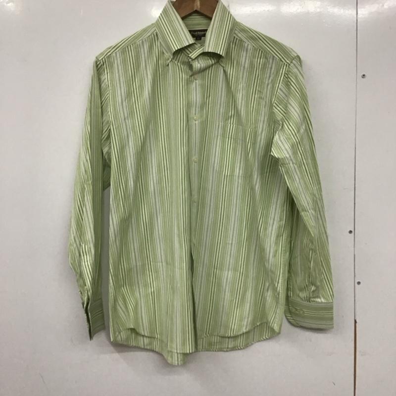 ポールスチュアート PAUL STUART シャツ、ブラウス 長袖 長袖シャツ ストライプシャツ カラーシャツ ボタンダウンシャツ LL ストライプ マルチカラー / マルチカラー /  メンズ USED 古着 中古 10139830