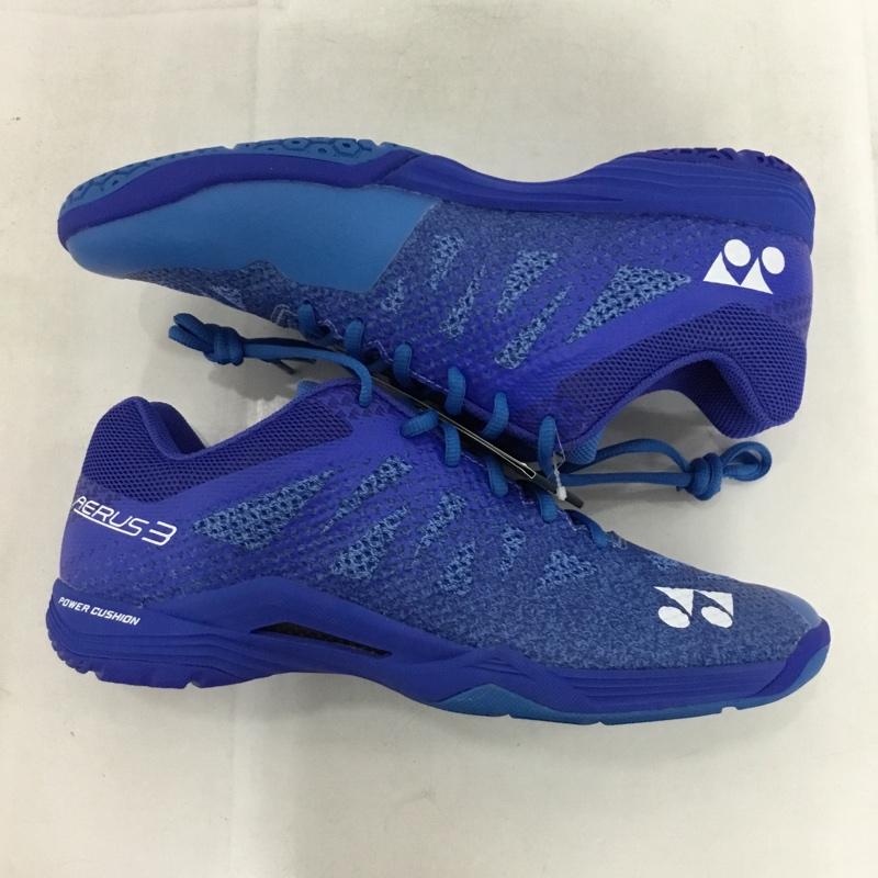 ヨネックス YONEX スニーカー スニーカー SHBA3M パワークッション エアラス3メン バドミントンシューズ 28cm 箱有 28.0cm ロゴ、文字 青 / ブルー /  メンズ USED 古着 中古 10147943