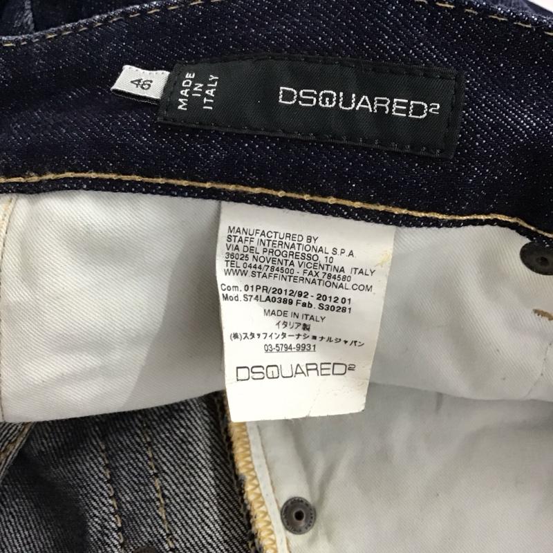 ディースクエアード DSQUARED2 パンツ デニム、ジーンズ 46インチ 無地 インディゴ / インディゴ /  メンズ USED 古着 中古 10141189