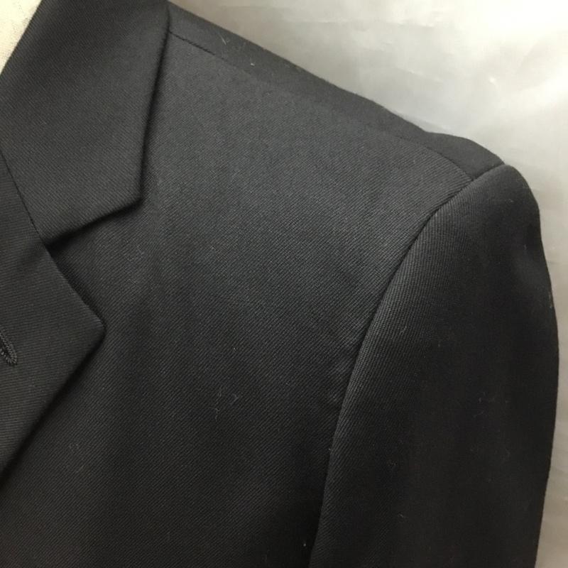 ブラックコムデギャルソン BLACK COMME des GARCONS ジャケット、上着 ジャケット、ブレザー カジュアルジャケット カラージャケット ポケットジャケット アウター S 無地 黒 / ブラック /  メンズ USED 古着 中古 10120674