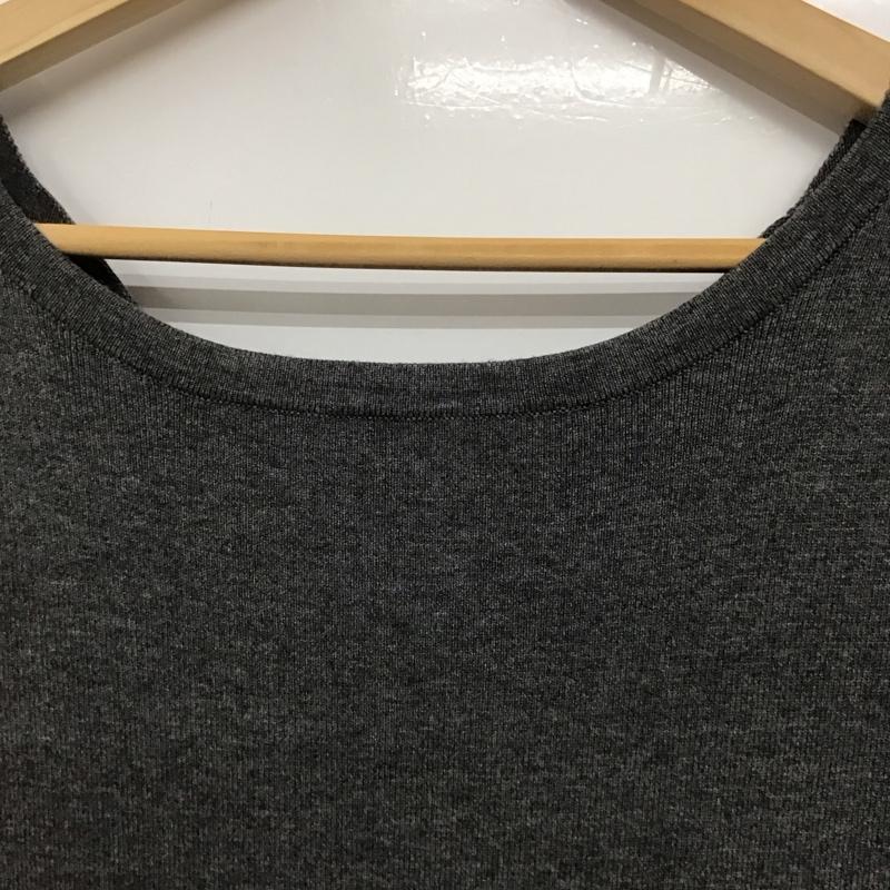 スナイデル SNIDEL ワンピース ロングスカート SWNO181073 バッククロスロングニットワンピース 長袖 FREE 無地 灰 / グレー /  レディース USED 古着 中古 10142281