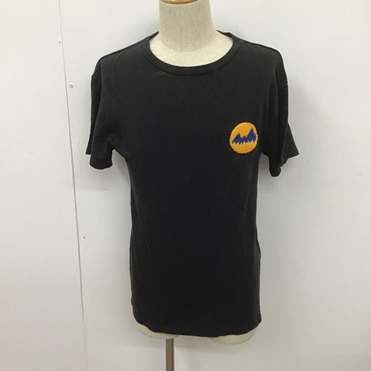 ジ エルダー ステーツマン The Elder Statesman Tシャツ 半袖 2920900117 クルーネック S ワンポイント 黒 / ブラック /  メンズ USED 古着 中古 10107175