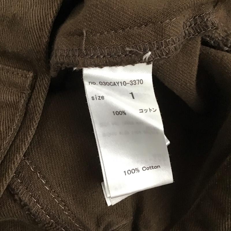 スライ SLY ジャケット、上着 ジャケット、ブレザー 030cay10-3370 GジャンLIV DENIM 1 無地 茶 / ブラウン /  レディース USED 古着 中古 10140503