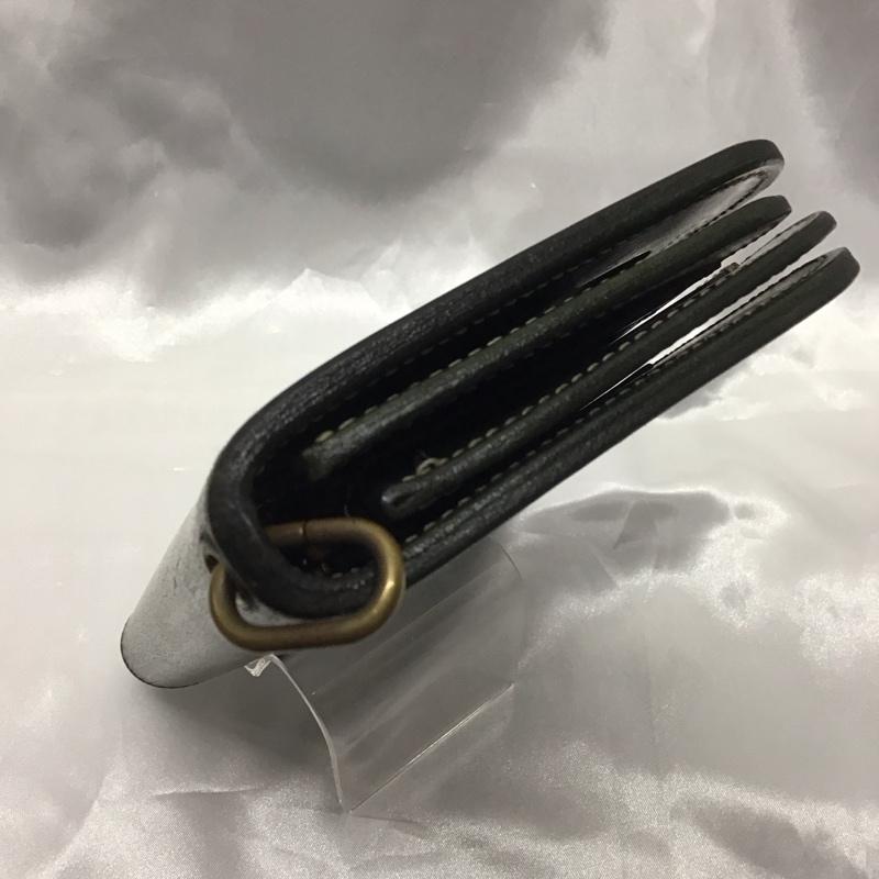 カワタコキンセイ 革蛸謹製 財布 二つ折り レザー ワンポイント 緑 / グリーン /  メンズ USED 古着 中古 10110957