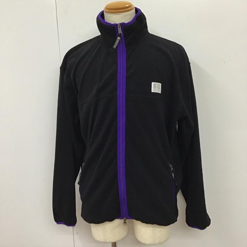 ラッセルアスレティック Russell Athletic ジャケット、上着 ジャケット、ブレザー RC-19211BM B:MING by BEAMS フリースジャケット XL ロゴ、文字 黒 / ブラック /  メンズ USED 古着 中古 10118107