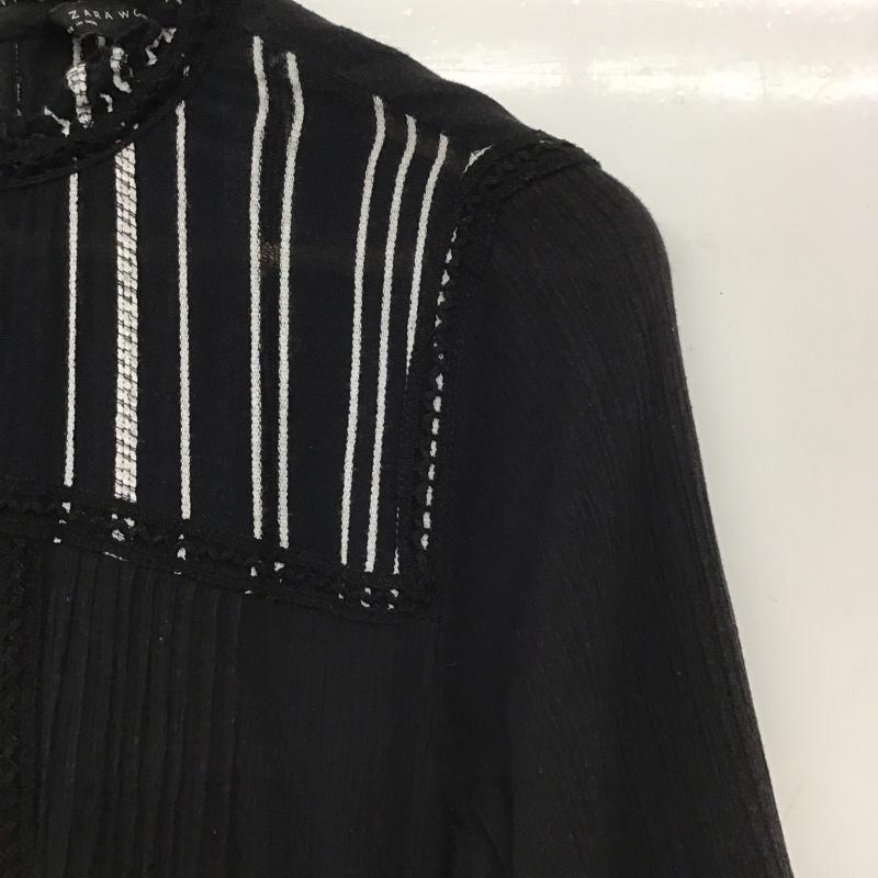 ザラウーマン ZARA WOMAN ワンピース ミニスカート S  黒 / ブラック /  レディース USED 古着 中古 10148780