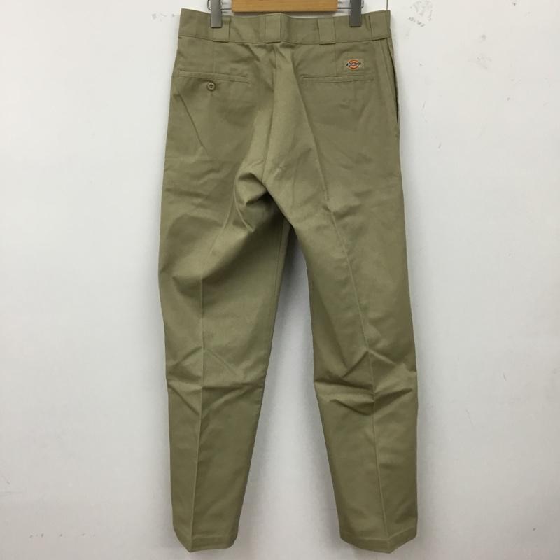 ディッキーズ Dickies パンツ ワークパンツ、ペインターパンツ ワークパンツ ワイドパンツ カジュアルパンツ 34 無地 ベージュ / ベージュ /  メンズ USED 古着 中古 10122308
