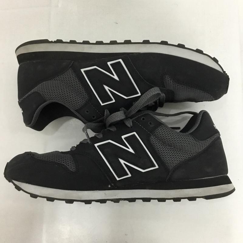 ニューバランス New Balance スニーカー スニーカー GM500WL2 26cm 26.0cm ロゴ、文字 黒 / ブラック /  メンズ USED 古着 中古 10124874