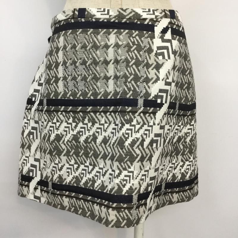 グリーンレーベルリラクシング green label relaxing スカート ミニスカート 38  マルチカラー / マルチカラー /  レディース USED 古着 中古 10044439