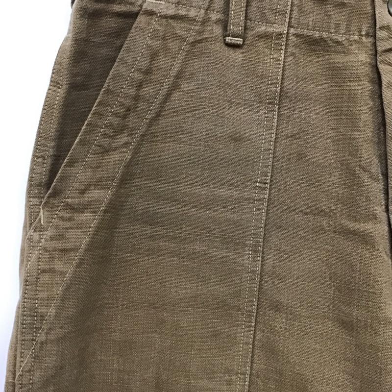 テンダーロイン TENDERLOIN パンツ ワークパンツ、ペインターパンツ ワークパンツ ワイドパンツ カジュアルパンツ S 無地 茶 / ブラウン /  メンズ USED 古着 中古 10116574