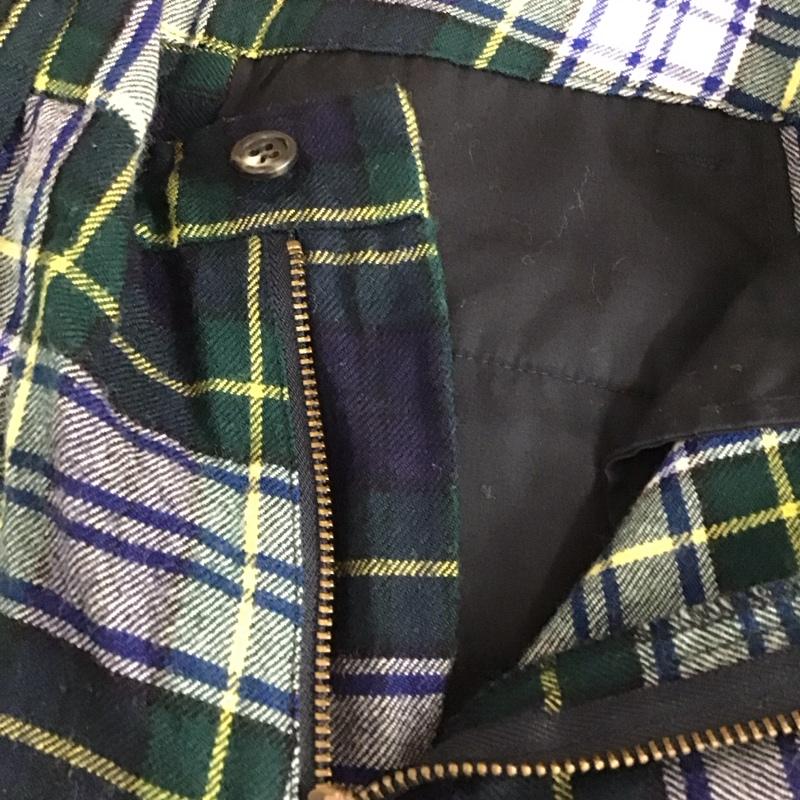 ジャーナルスタンダード JOURNAL STANDARD パンツ スラックス 12-030-400-6611-3-0 ウールパンツ 38 チェック マルチカラー / マルチカラー /  レディース USED 古着 中古 10117370